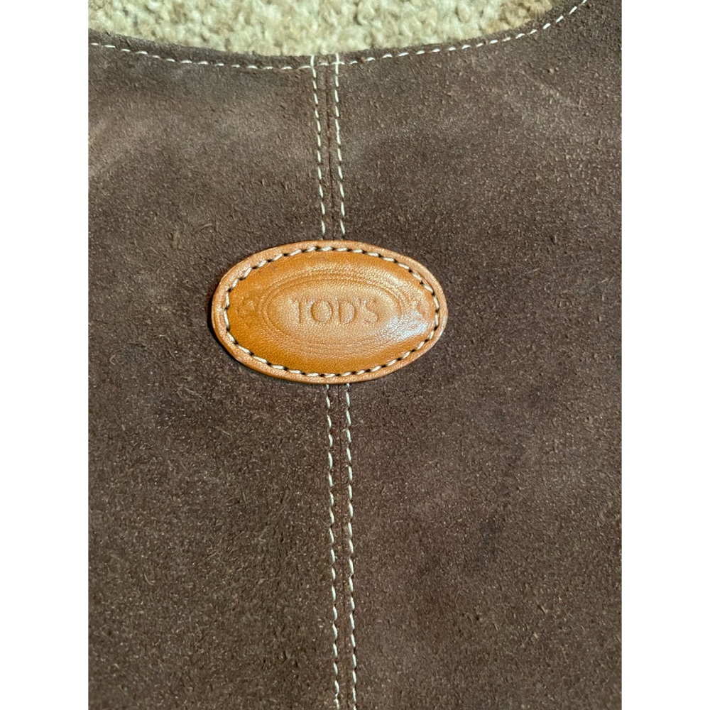 Tod's brown Suede Handbag - Picture 5 of 11